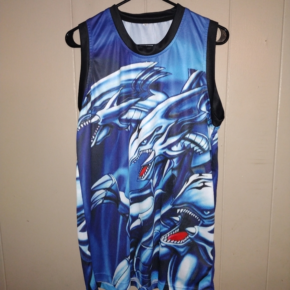 Problemboy Blue Eyes Ultimate Dragon Basketball Jersey - Picture 2 of 2